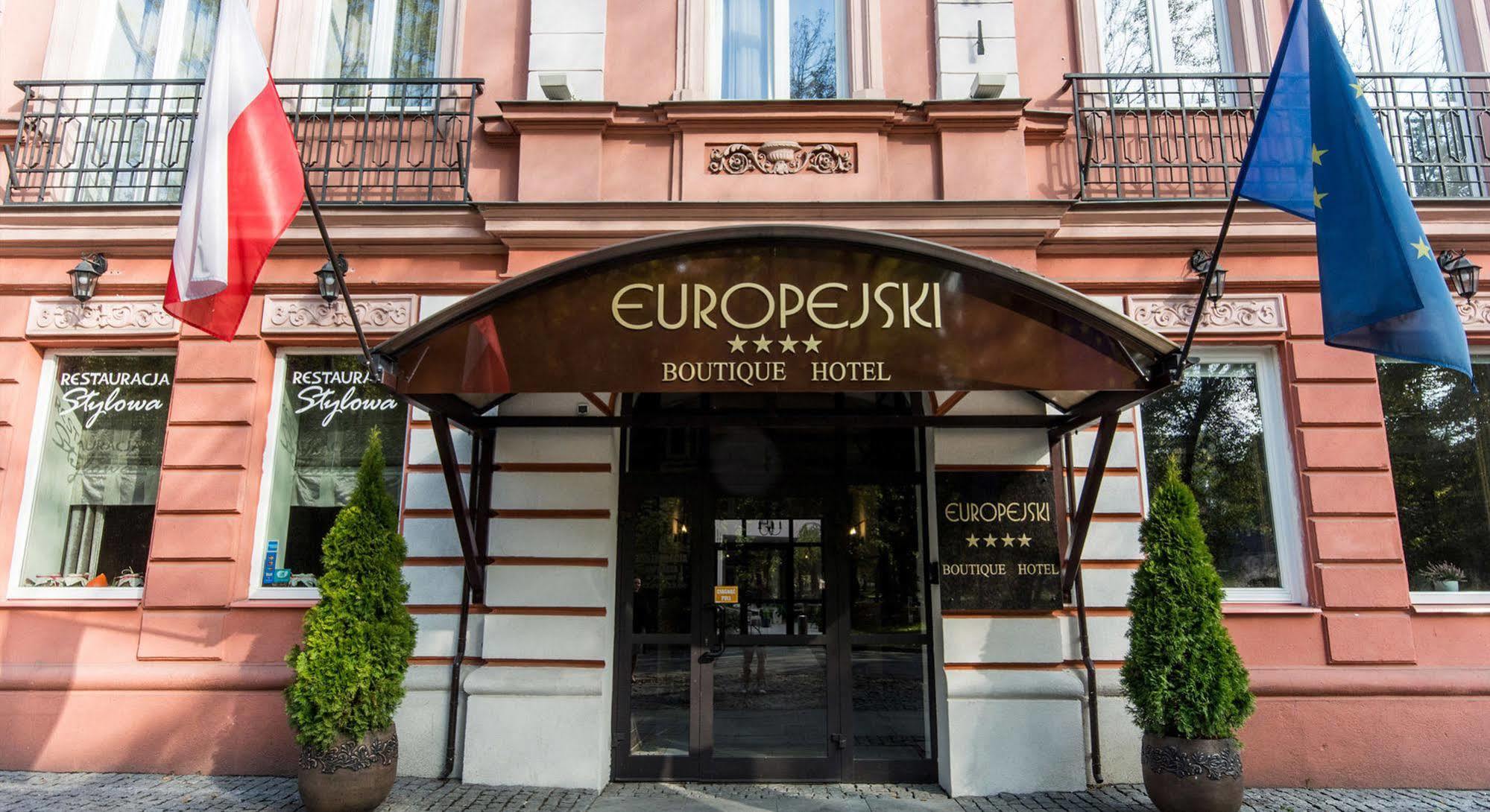 Europejski Boutique Hotel Radom Exterior foto